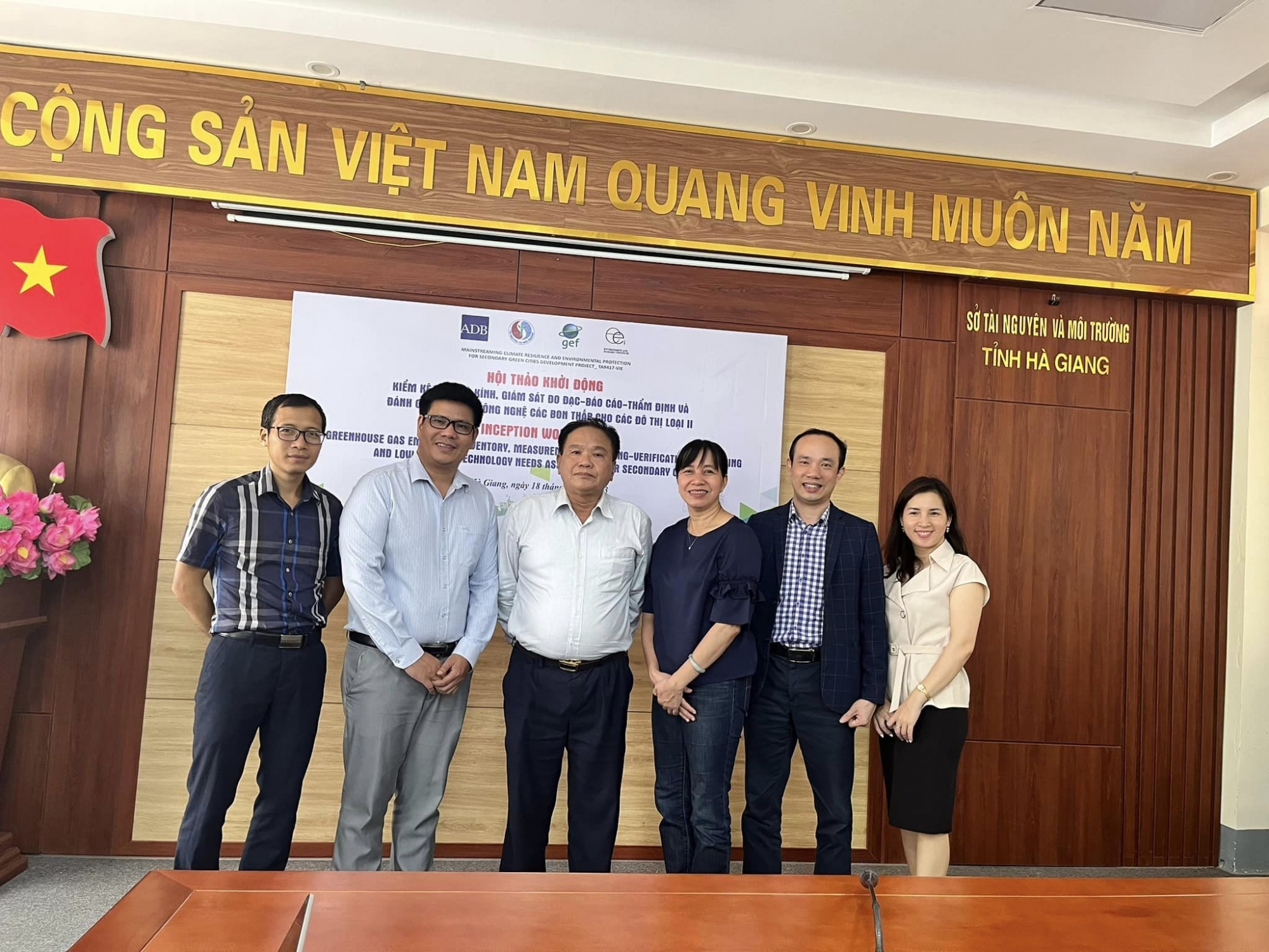Chuyên gia AHP GROUP thực hiện Kiểm kê khí nhà kính thành phố Hà Giang