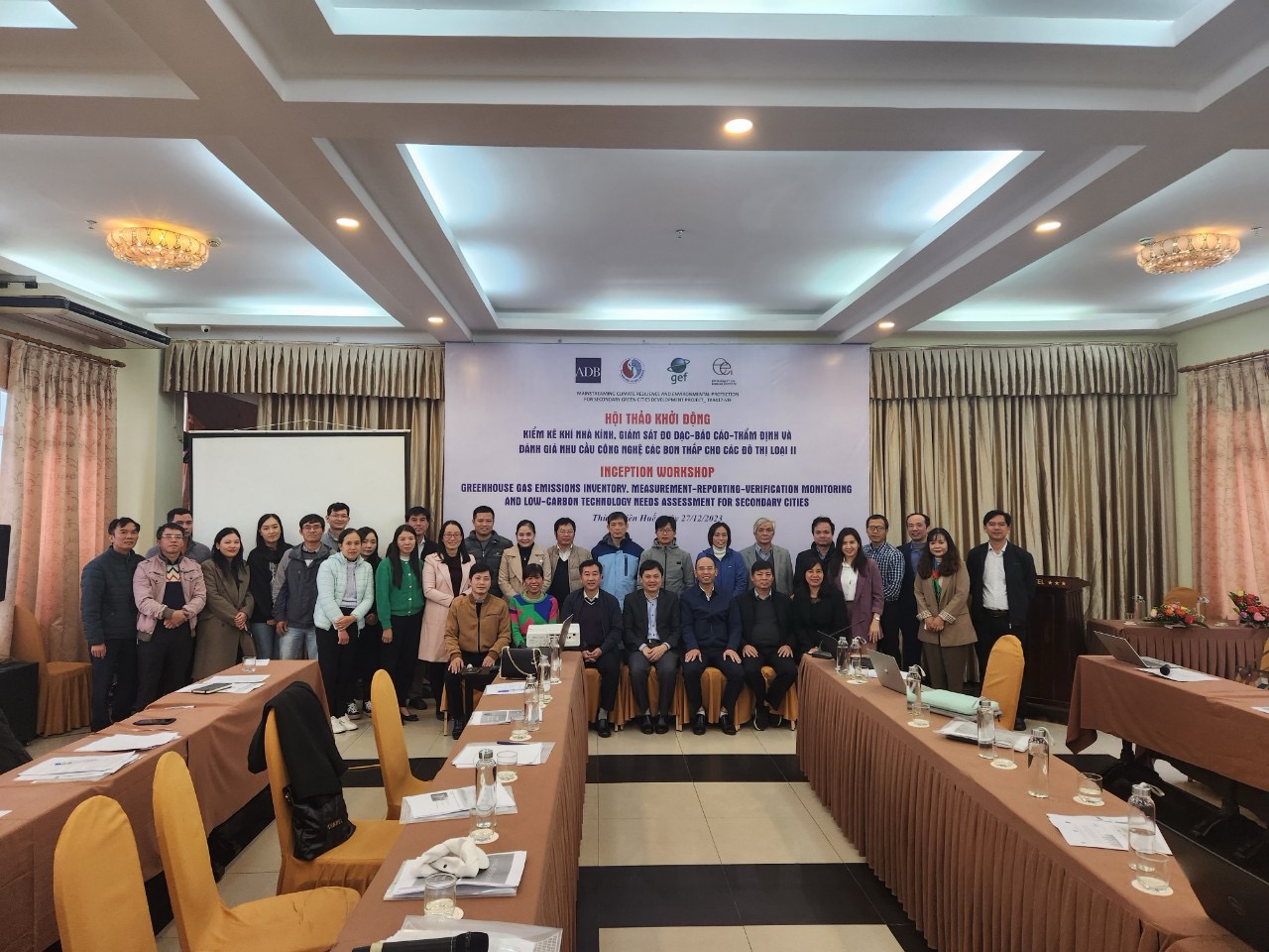 Chuyên gia AHP GROUP thực hiện Kiểm kê khí nhà kính thành phố Huế